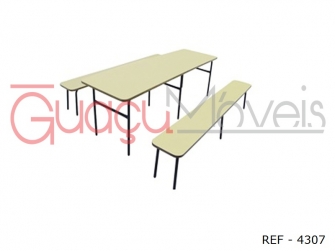 CONJUNTO REFEITÓRIO ESCOLAR