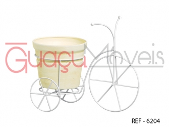 BICICLETA PORTA CACHEPOT REDONDO