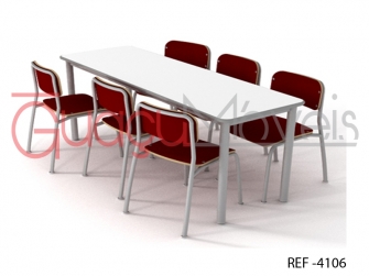 CONJUNTO COLETIVO ESCOLAR RETANGULAR