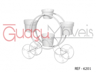 BICICLETA PARALELA COM 4 VASOS