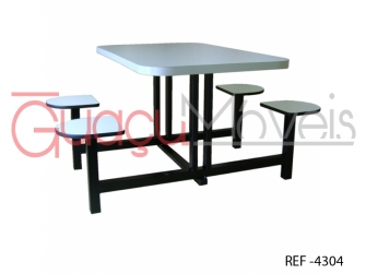 CONJUNTO REFEITÓRIO INDUSTRIAL